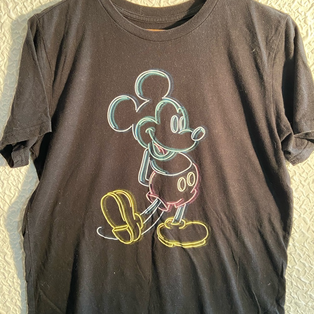 Disney Mickey Mouse Black T-Shirt